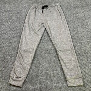 BKLYN Athletics The Jogger Pants Mens Size M Gray Stretch Pull On Drawstring